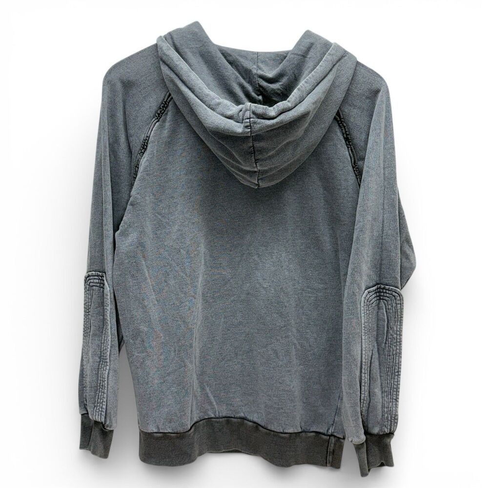 VTG Y2k Diesel Hoodie Men Small Gray Avant garde  Grunge Military Style Skater - Picture 3 of 9